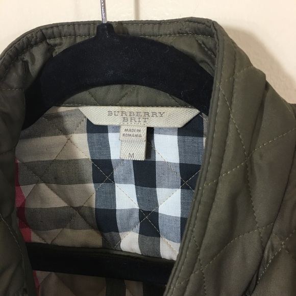 SOLD Burberry Willsmore Jacket in Olive - Picture 4 of 8